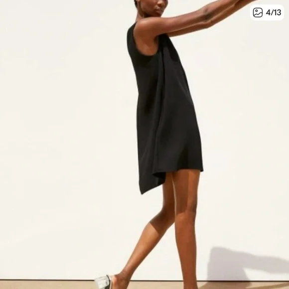 Zara Women’s “little black dress” A-line Swing Dress - Medium - Picture 2 of 11